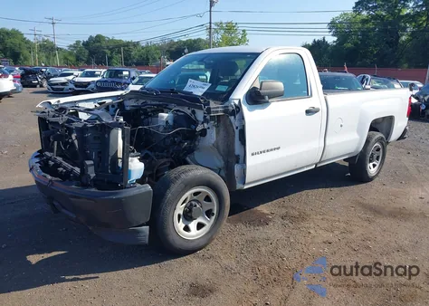 2014 Chevrolet Silverado C1500 из США, поврежденный, VIN 1GCNCPEH2EZ343660